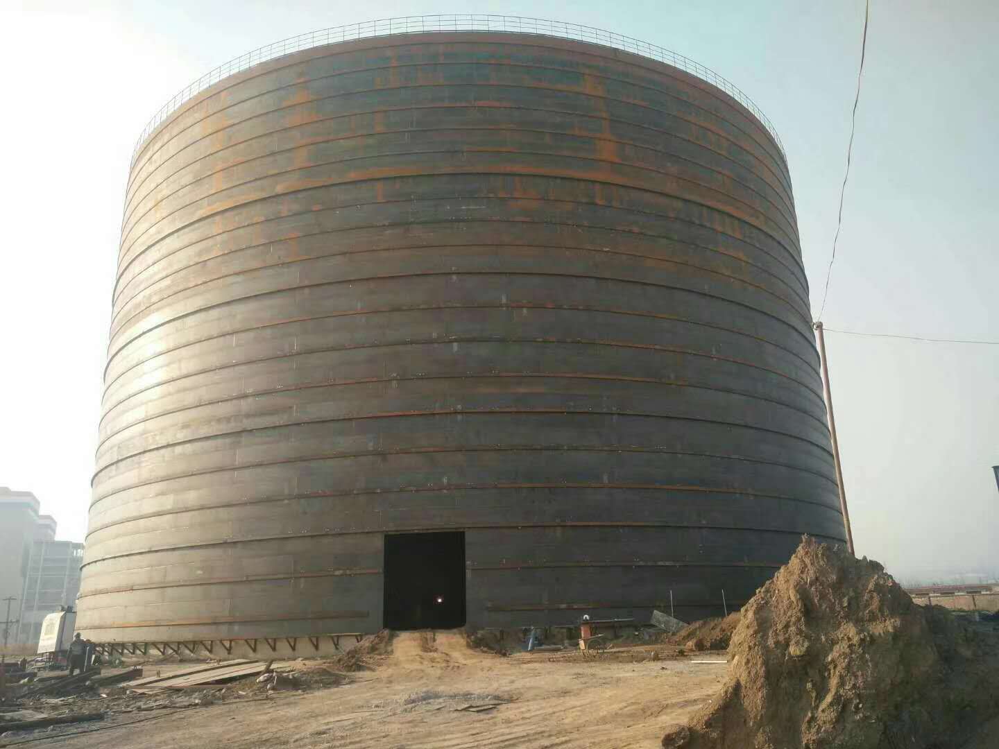 平昌承建大型钢板库的好处及原理