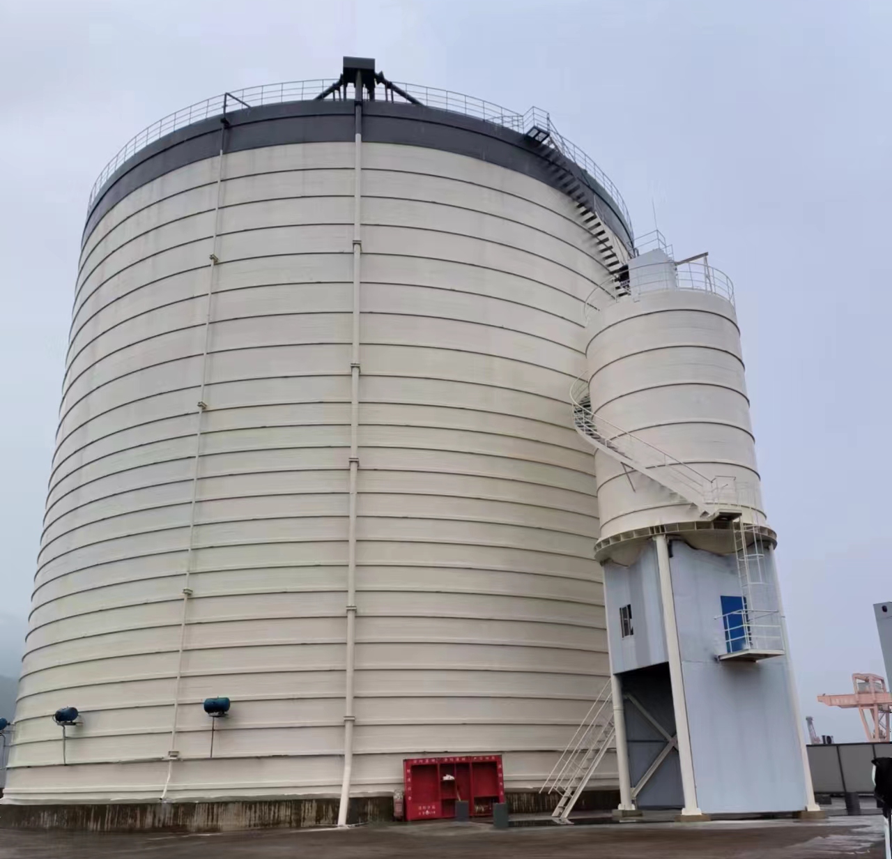 平昌10万吨水泥钢板库